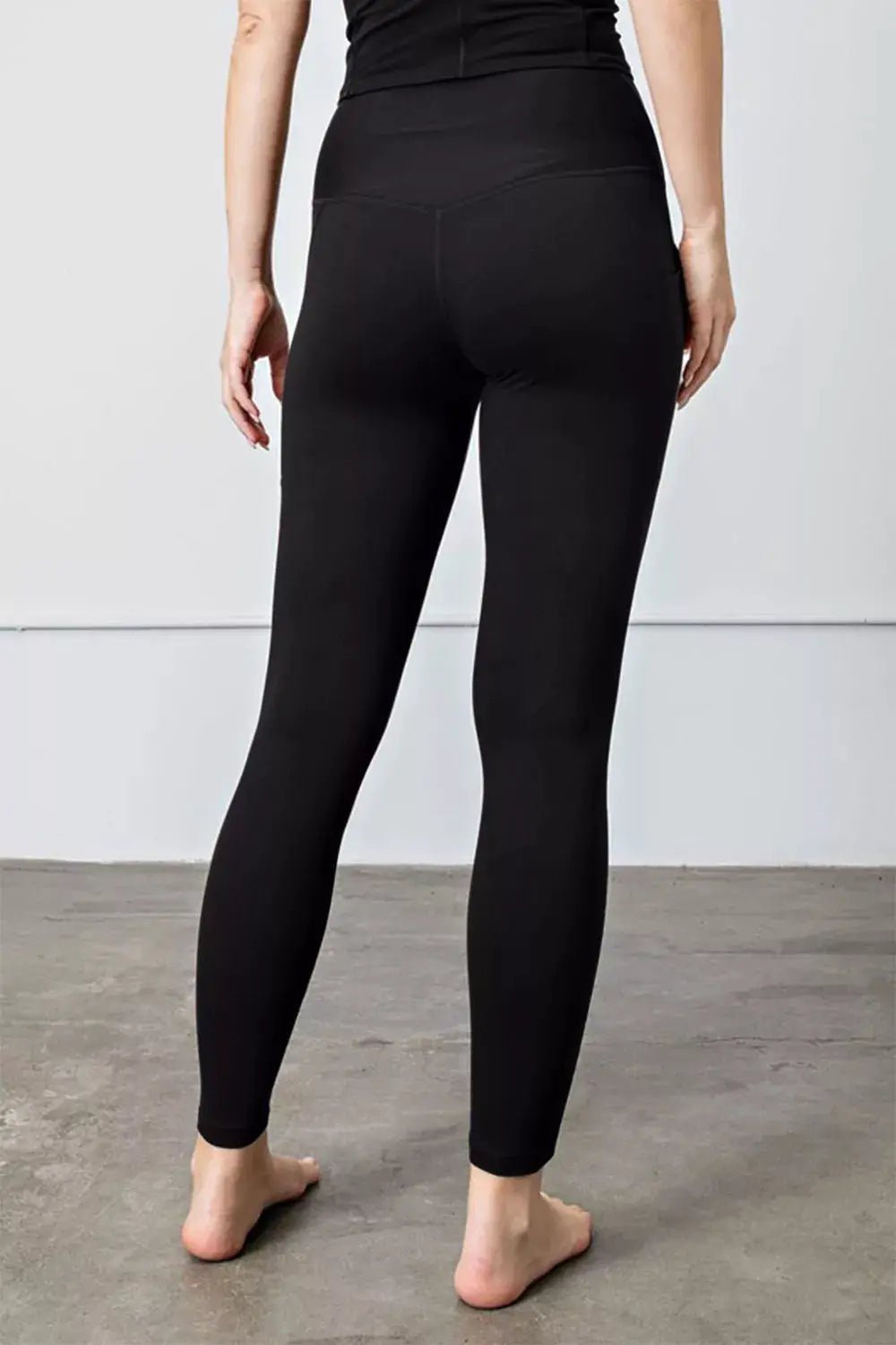 Faith Apparel High Waist Wide Waistband Leggings - Fritsch & Co.