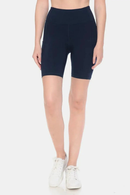 Leggings Depot Full Size High Waist Active Shorts - Fritsch & Co.