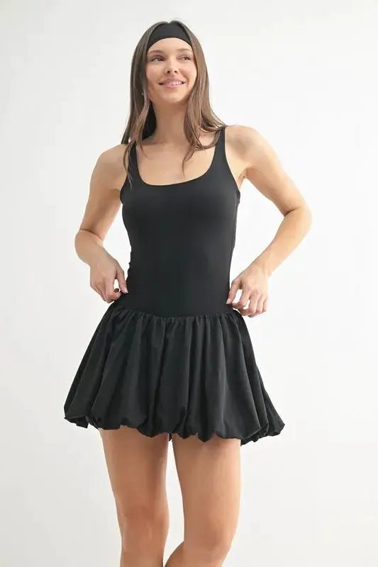 MONO B Bubble Active Mini Dress - Fritsch & Co.