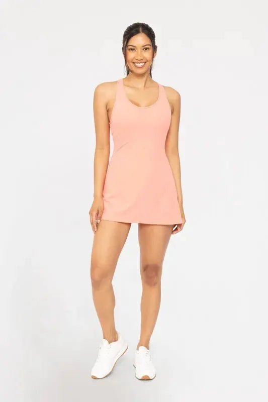 MONO B Twist Racerback Fit - and - Flare Dress - Fritsch & Co.