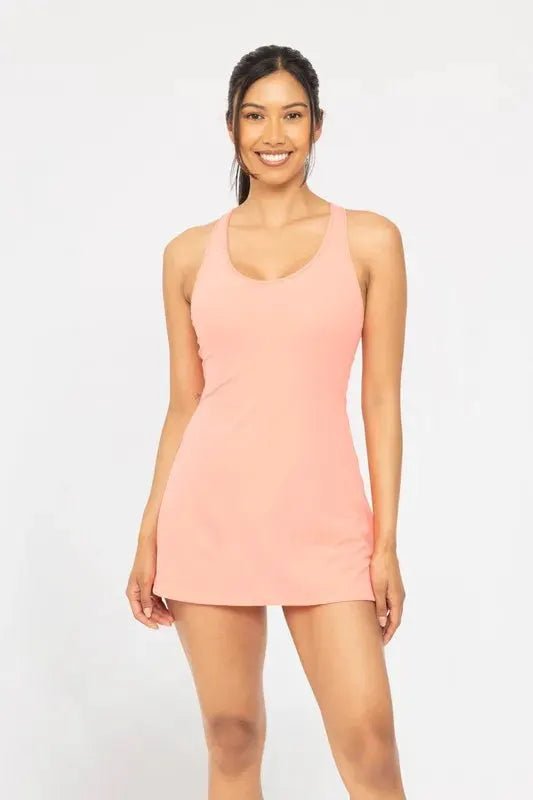 MONO B Twist Racerback Fit - and - Flare Dress - Fritsch & Co.