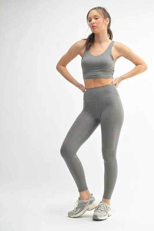 MONO B Venice Cloud Light Contour High - Waisted Leggings - Fritsch & Co.
