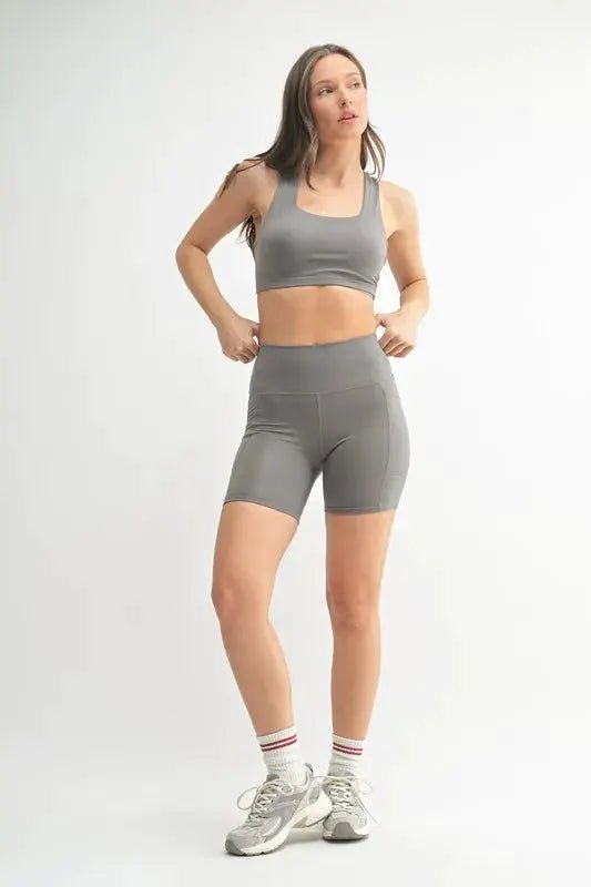 MONO B Venice Cloud Light Sculpt Biker Shorts - Fritsch & Co.