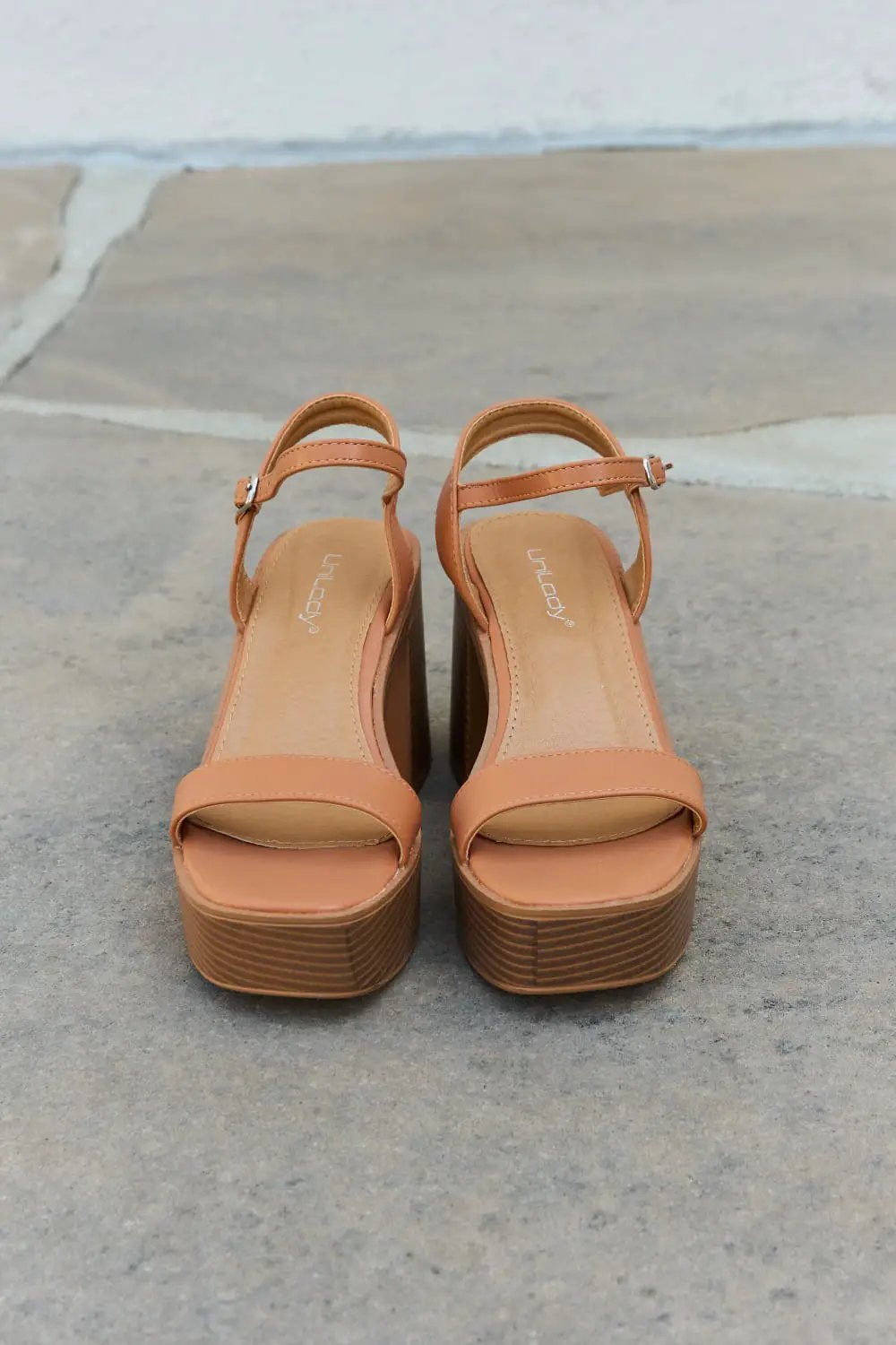 Weeboo Feel It Platform Heel Sandals - Fritsch & Co.