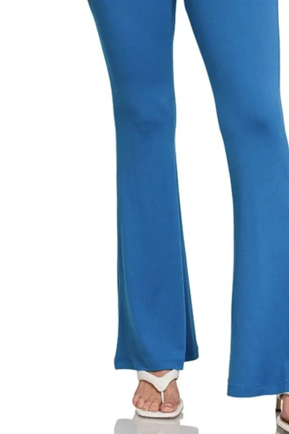 Zenana Buttery Soft Flare Leg High Waist Yoga Pants - Fritsch & Co.