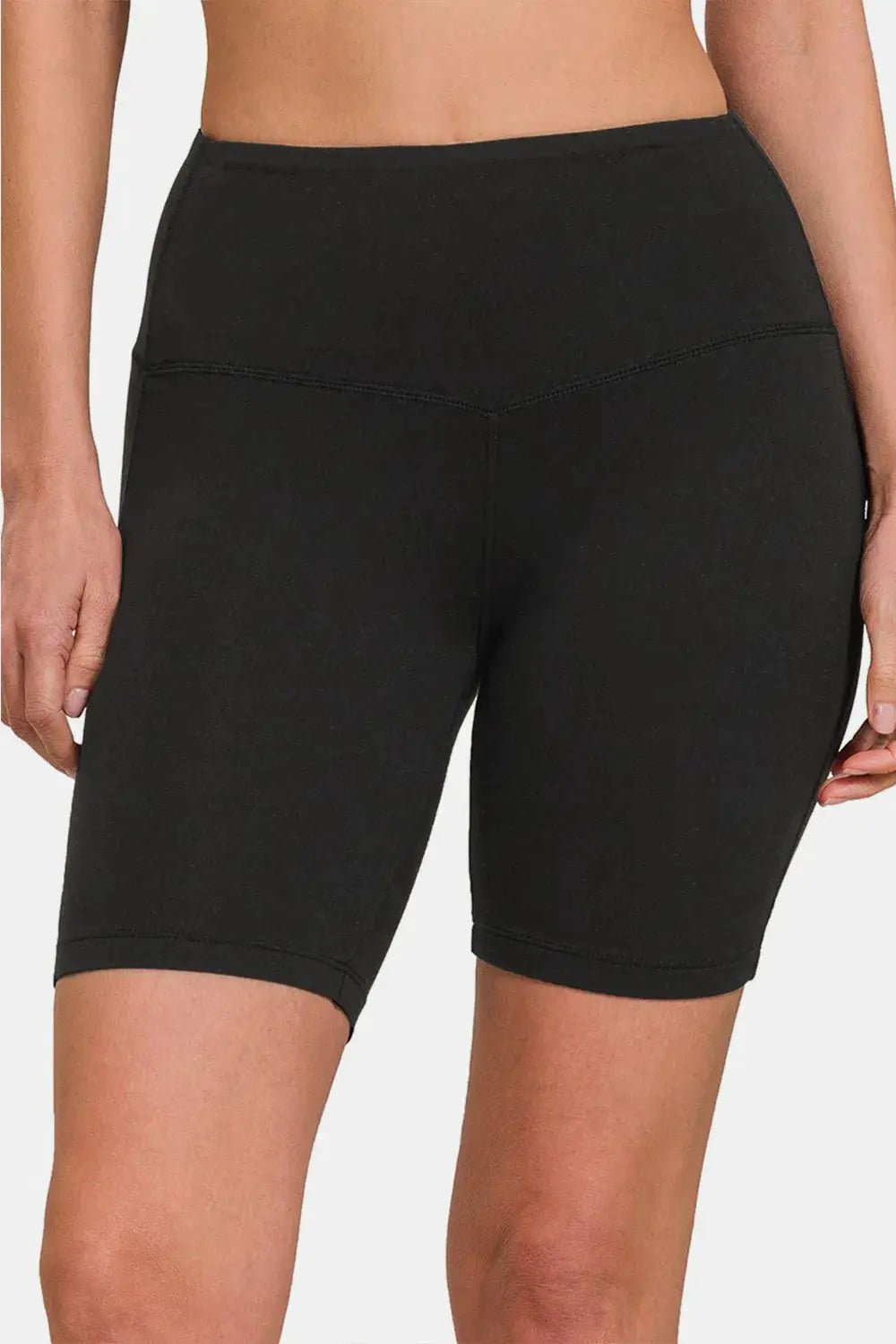 Zenana High Waist Active Shorts - Fritsch & Co.