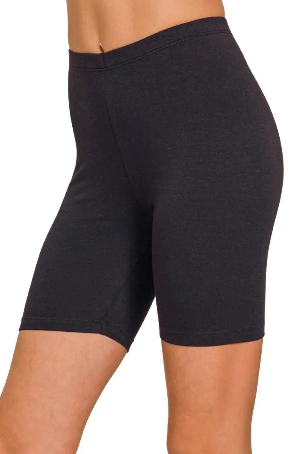 Zenana Premium Cotton Biker Shorts - Fritsch & Co.