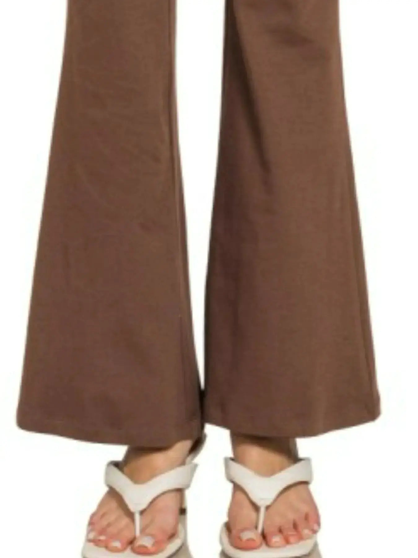Zenana Wide Waistband Yoga Flare Pants - Fritsch & Co.