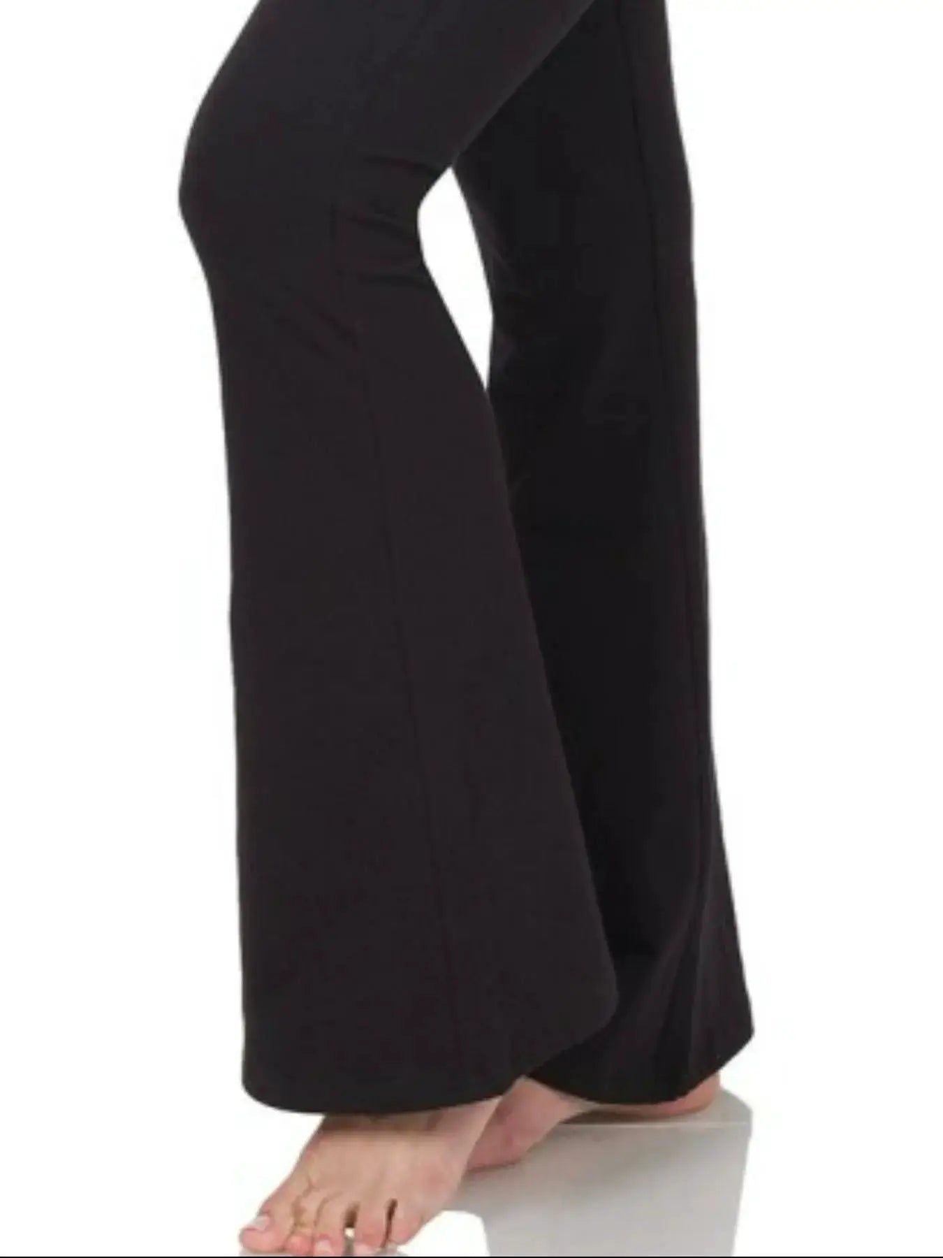 Zenana Wide Waistband Yoga Flare Pants - Fritsch & Co.